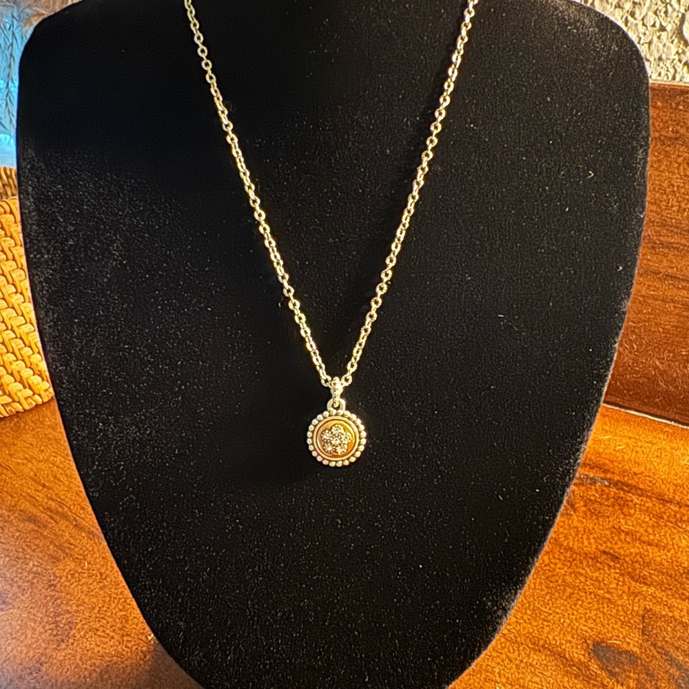 Brighton reversible two tone necklace